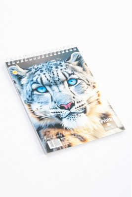 Блокнот на верхній спіралі, А5, 60 аркушів